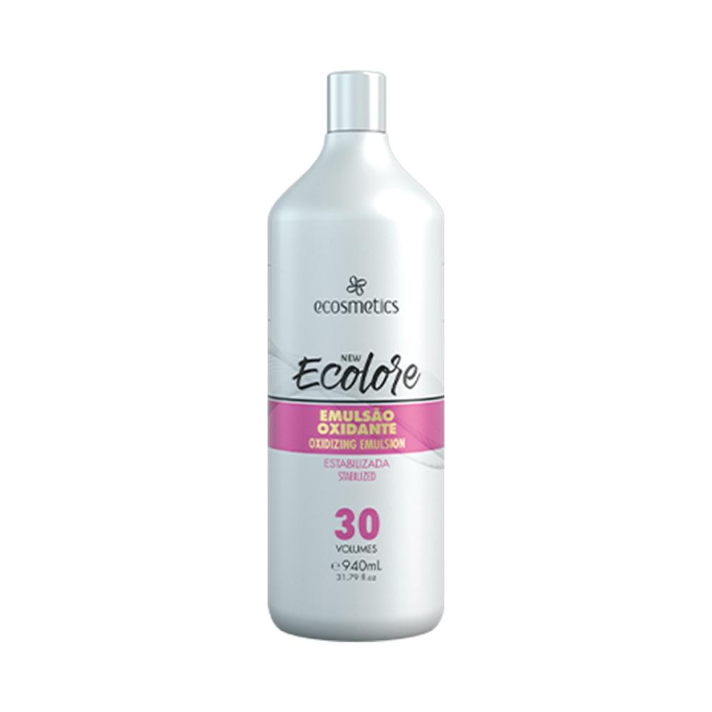 EMULSAO OXIDANTE ESTABILIZADA E-COLORE 940mL - 30 VOLUMES | Horizont Distribuidora