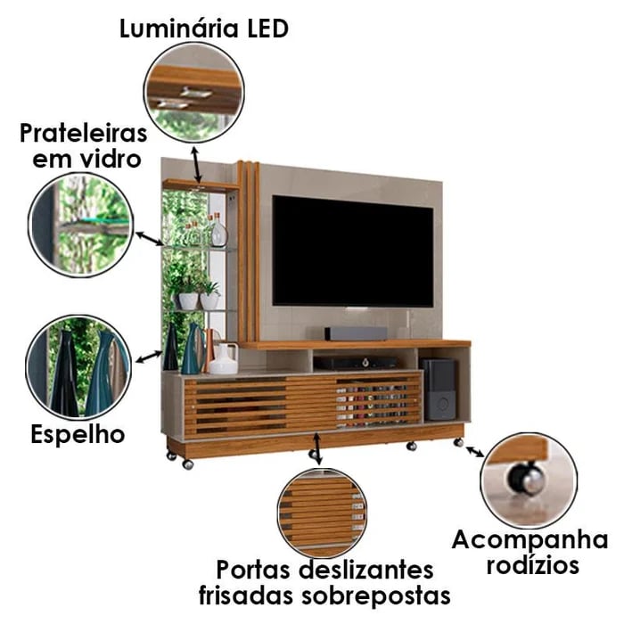Home Theater Madetec - Frizz Plus com Pés | ELETRO KIT (2)