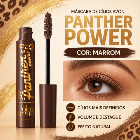 Mascara de Cílios COLOR TREND Marrom | Loja Chrysdape