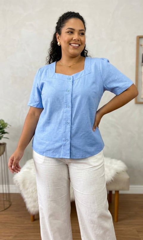 Blusa Plus Size PS64 | Dryffer Fashion