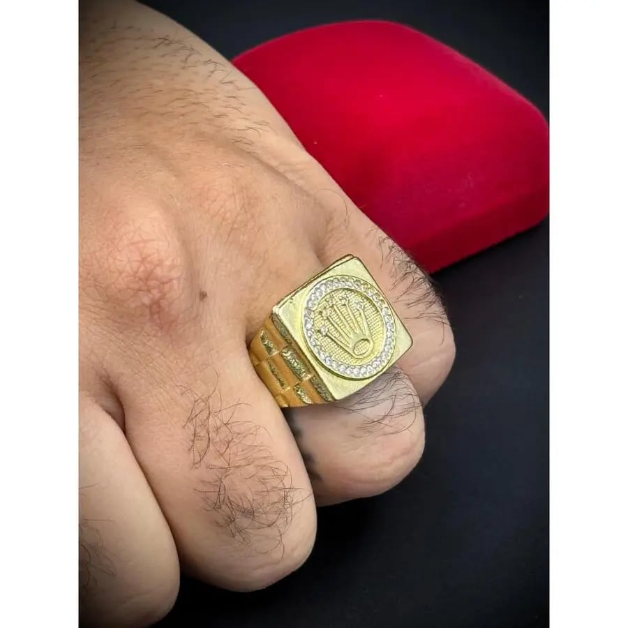 ANEL ROLEX CRAVEJADO | Everest Jóias (2)
