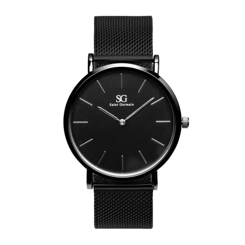 Relógio Minimalista Preto Houston Full Black 40mm | Like Joias e Acessórios