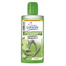 LIMPADOR PERFUMADO CONCENTRADO 120ML CAPIM LIMAO NOVO FRESCOR | Evidenci distribuidora