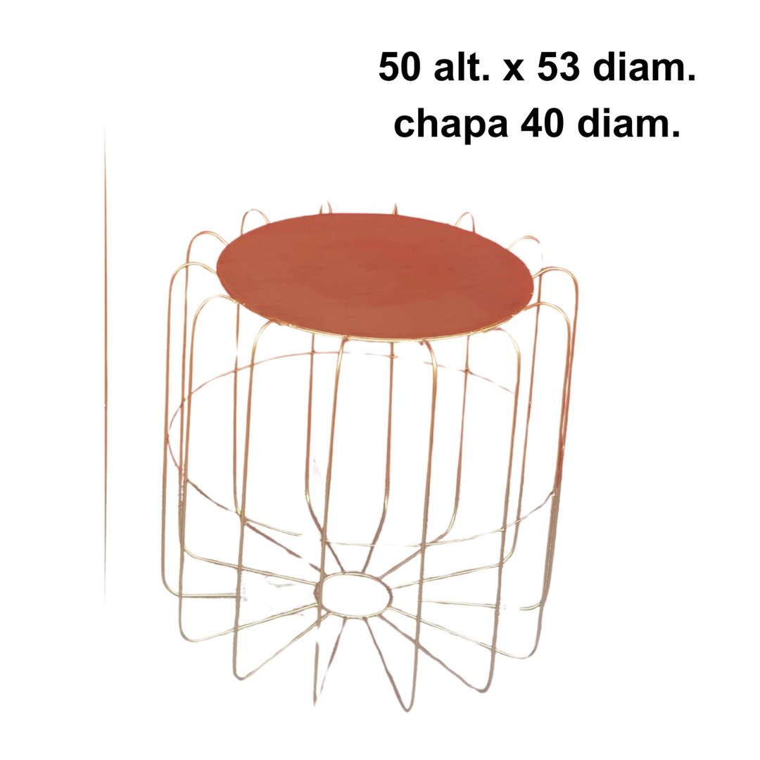 PUFF ARANHA 50 ALTURA | ART'S FERRO