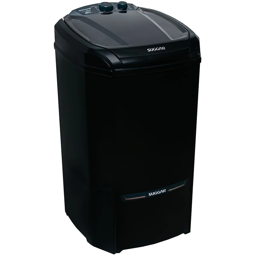 Tanquinho Lavamax Eco 20 Kg Preta Suggar | Decoralar móveis e eletrodomésticos (4)