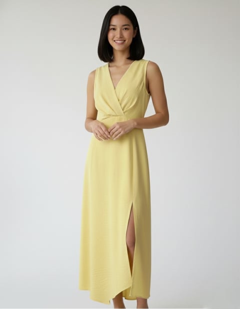 Vestido longo VT55 | Dryffer Fashion