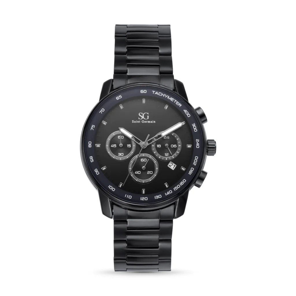Relógio Masculino Redondo Chrono Tech Preto | Like Joias e Acessórios