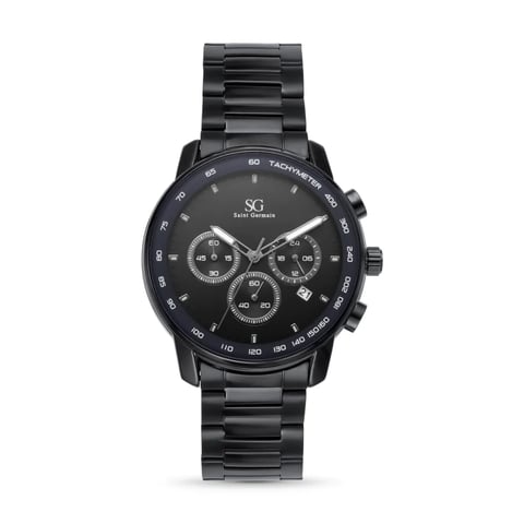 Relógio Masculino Redondo Chrono Tech Preto | Like Joias e Acessórios