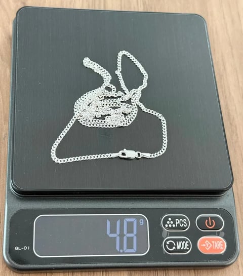L2-51 Corrente Grumet 2,1mm Dc 70cm | Everest Jóias