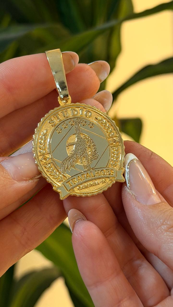 PINGENTE PERSONALIZADO COM LOGO RECORTADA | Everest Jóias