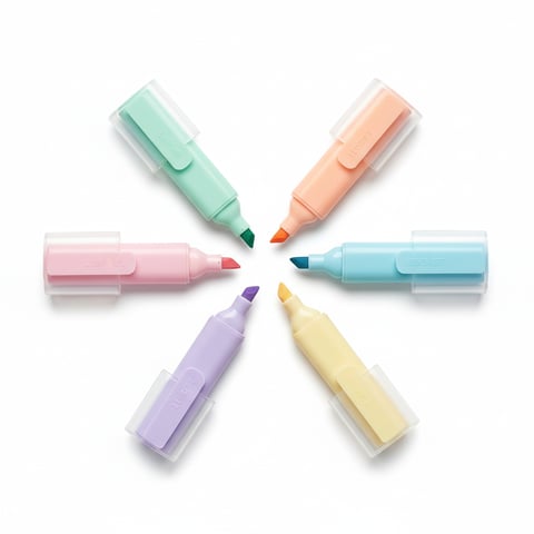 Marca-texto 6 cores | Linqui