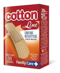 CURATIVO COTTON LINE 35 UND TRAD. BEGE | Evidenci distribuidora
