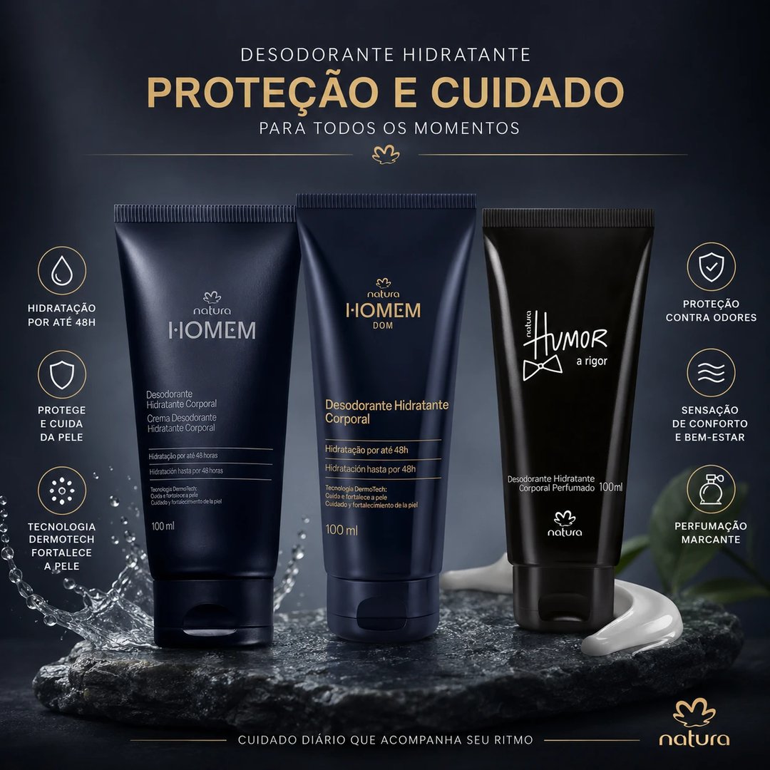 Desodorante Hidratante Corporal 100ml | Loja Chrysdape