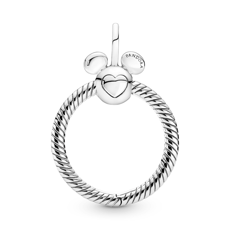 Pendente Prata Porta-Charms O Disney Mickey Mouse | Like Joias e Acessórios