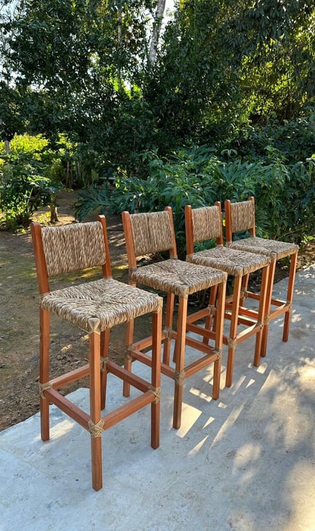 Banqueta Orelha em Taboa | Casa do Lírio