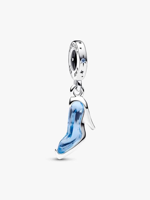 Charm Pendente de Sapatinho de Vidro da Cinderela da Disney. | Like Joias e Acessórios