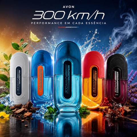Perfume 300km 100ml | Loja Chrysdape