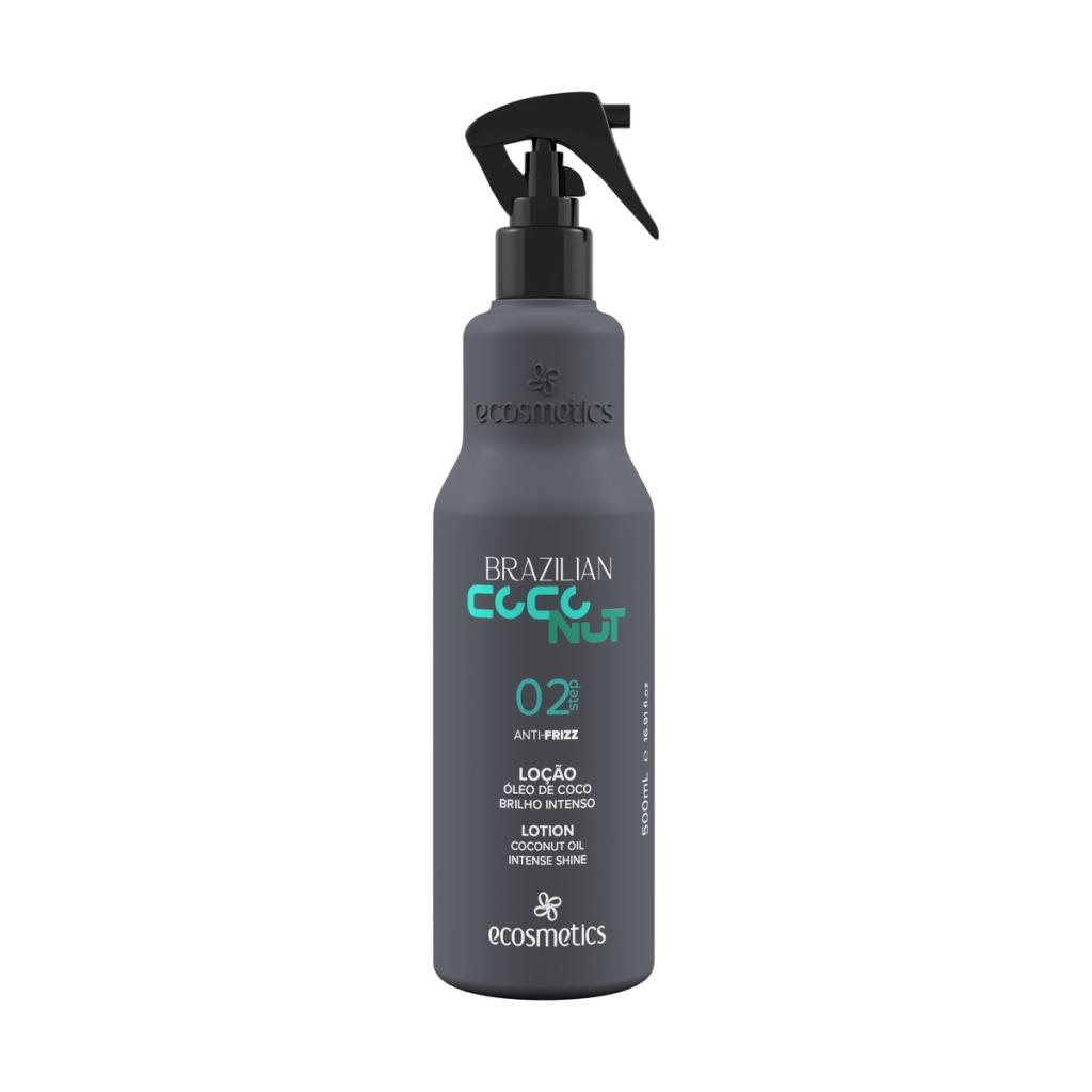 LOCAO ANTI FRIZZ STEP 02 - BRAZILIAN COCONUT - 500ML | Horizont Distribuidora