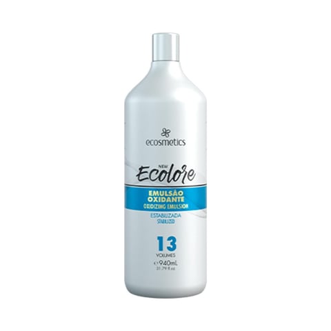EMULSAO OXIDANTE ESTABILIZADA E-COLORE 940mL - 13 VOLUMES | Horizont Distribuidora