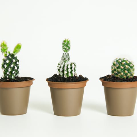Cactos mini coleção 3un | Linqui