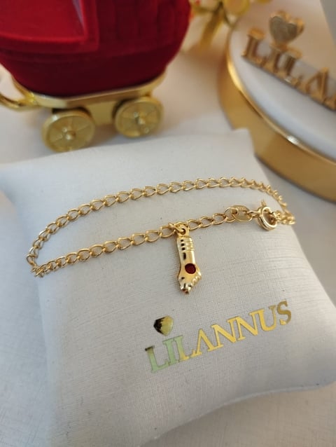 Pulseira INFANTIL Folheada 4170003 | Gestor Lilannus Ltda