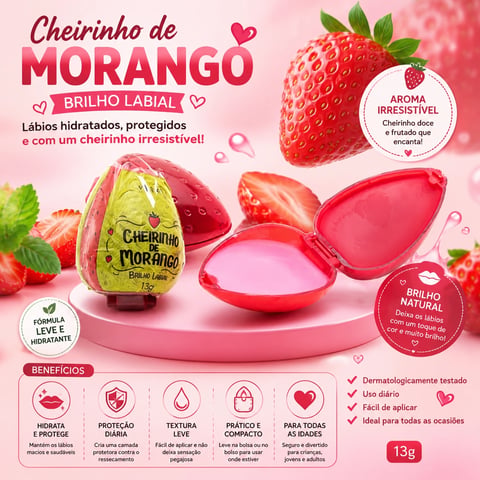 Moranguinho 2em1 13g | Loja Chrysdape