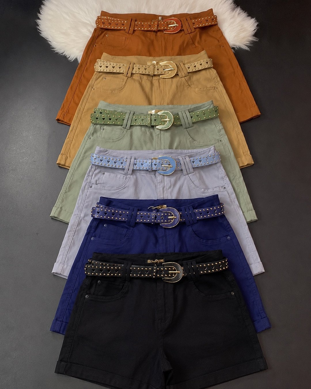 Shorts cintos ST28 | Dryffer Fashion