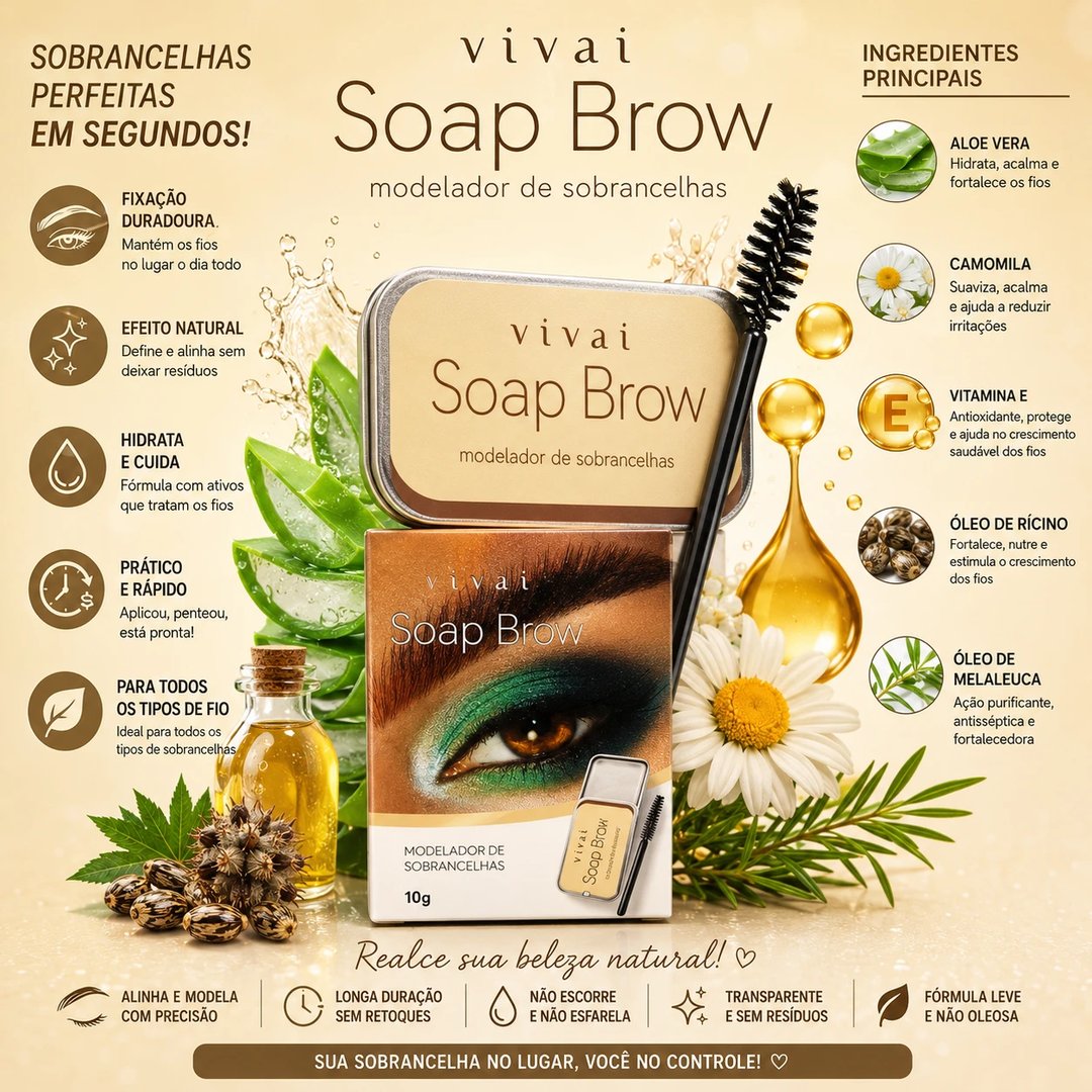 Modelador de Sobrancelhas 10g | Loja Chrysdape