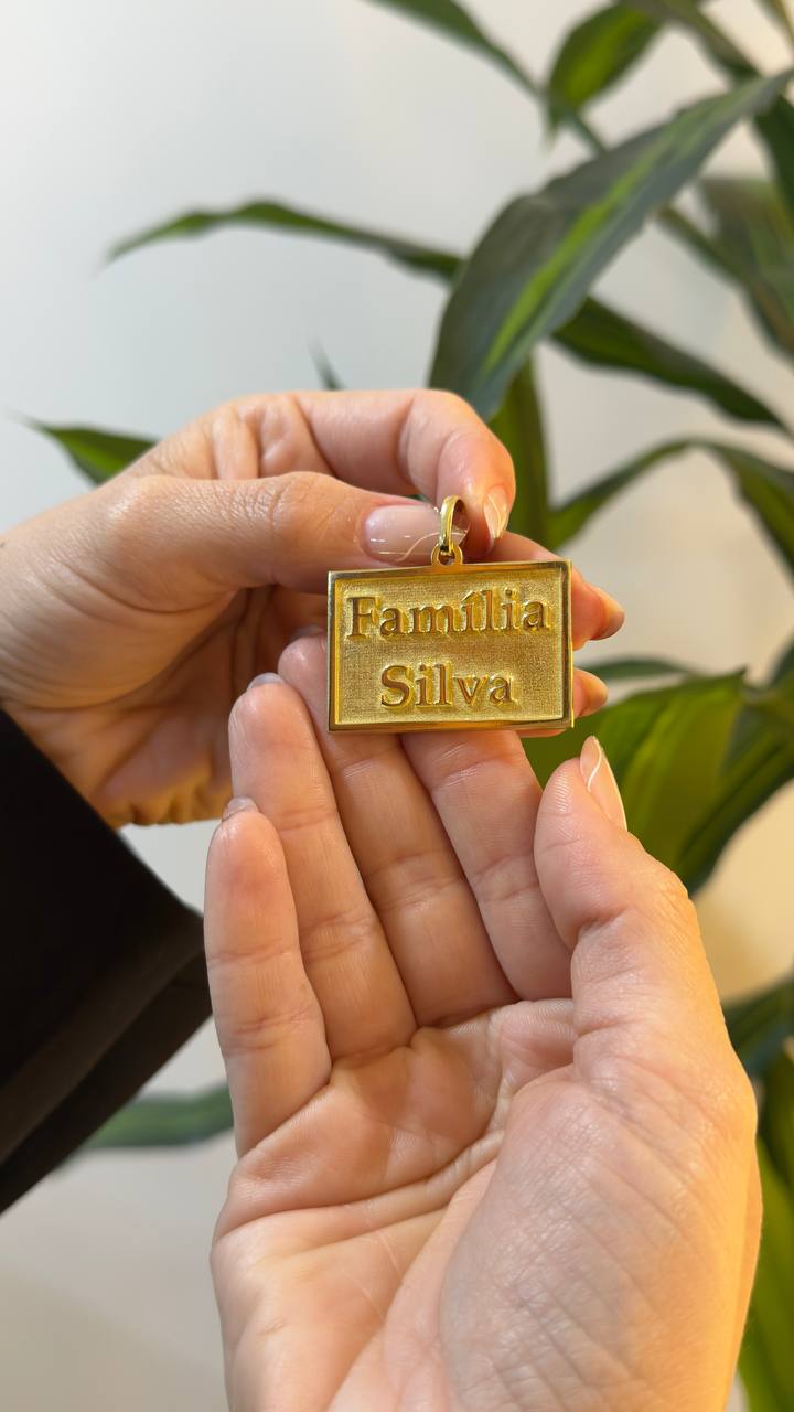 PINGENTE PERSONALIZADO CHAPA COM ESCRITA | Everest Jóias (2)