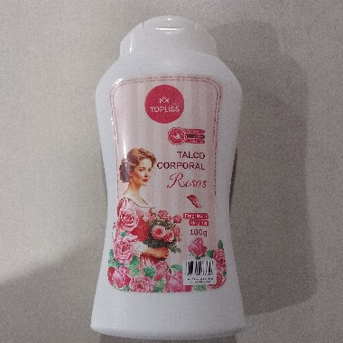 TALCO CORPORAL TOP LISS 100G ROSAS | Evidenci distribuidora