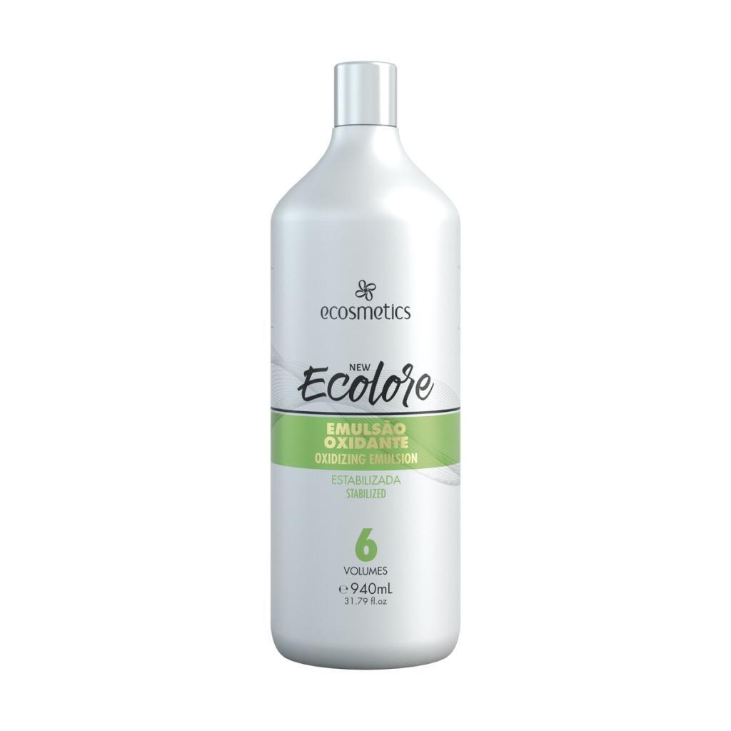 EMULSAO OXIDANTE ESTABILIZADA E-COLORE 940ML - 6 VOLUMES | Horizont Distribuidora