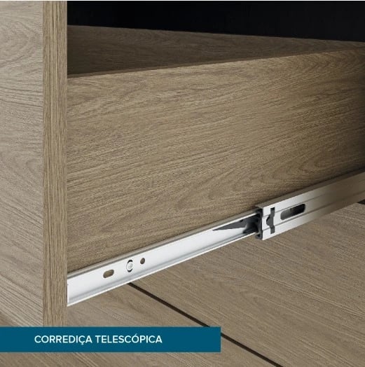 Cômoda Rimo Angra com 8 Gavetas | ELETRO KIT (5)