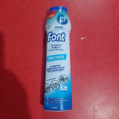 SAPONACEO CREMOSO FONT 450ML CLORO | Evidenci distribuidora