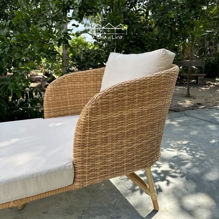 Chaise Concha Em Junco Sintético | Casa do Lírio (3)