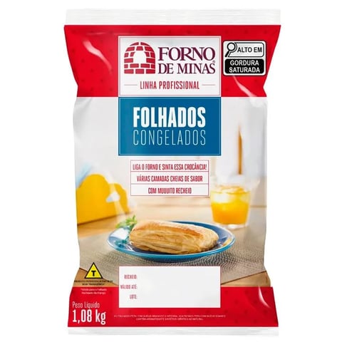 Folhado de queijo unidade | Linqui