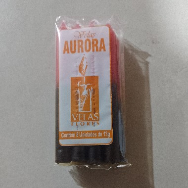 VELA AURORA 2 TONS VERMELHA/PRETA | Evidenci distribuidora