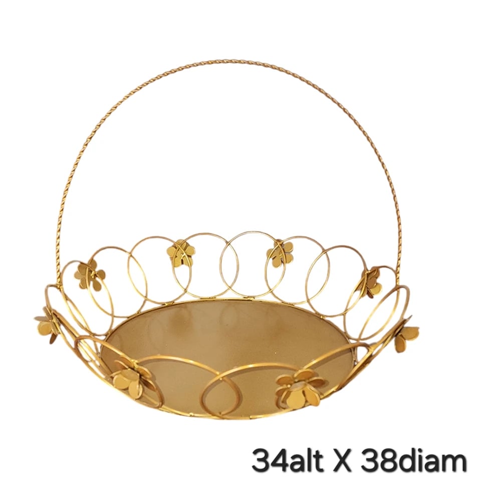 CESTA DE FLORES | ART'S FERRO