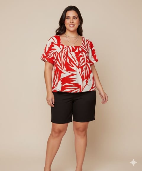 Blusa Plus Size PS65 | Dryffer Fashion