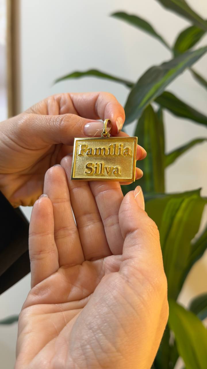 PINGENTE PERSONALIZADO CHAPA COM ESCRITA | Everest Jóias (3)