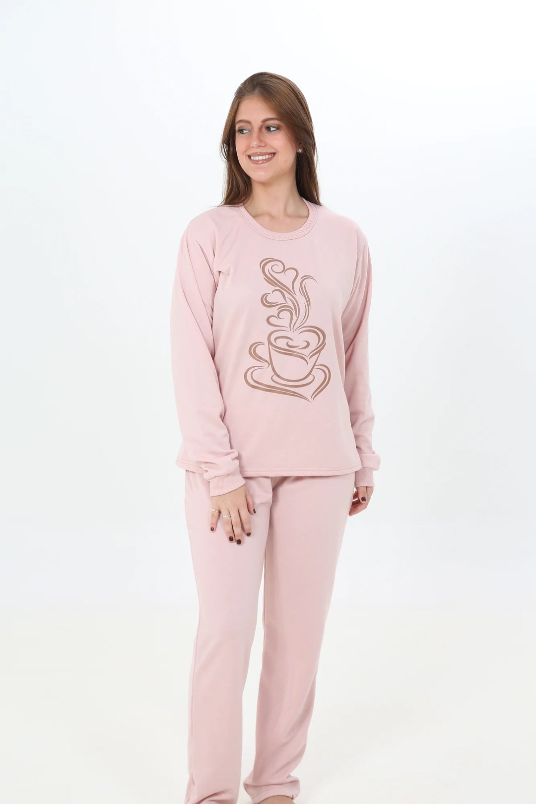 PIJAMA MOLETINHO LISOS VARIADOS | Gatto Style